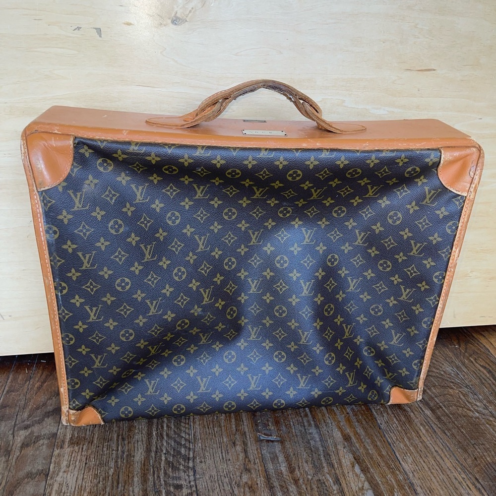 Vintage Louis Vuitton The French Company Suitcase Travel Bag Unisex - Picture 4 of 11